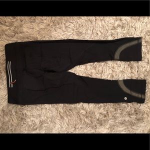 Lululemon speed up crop size 4 black